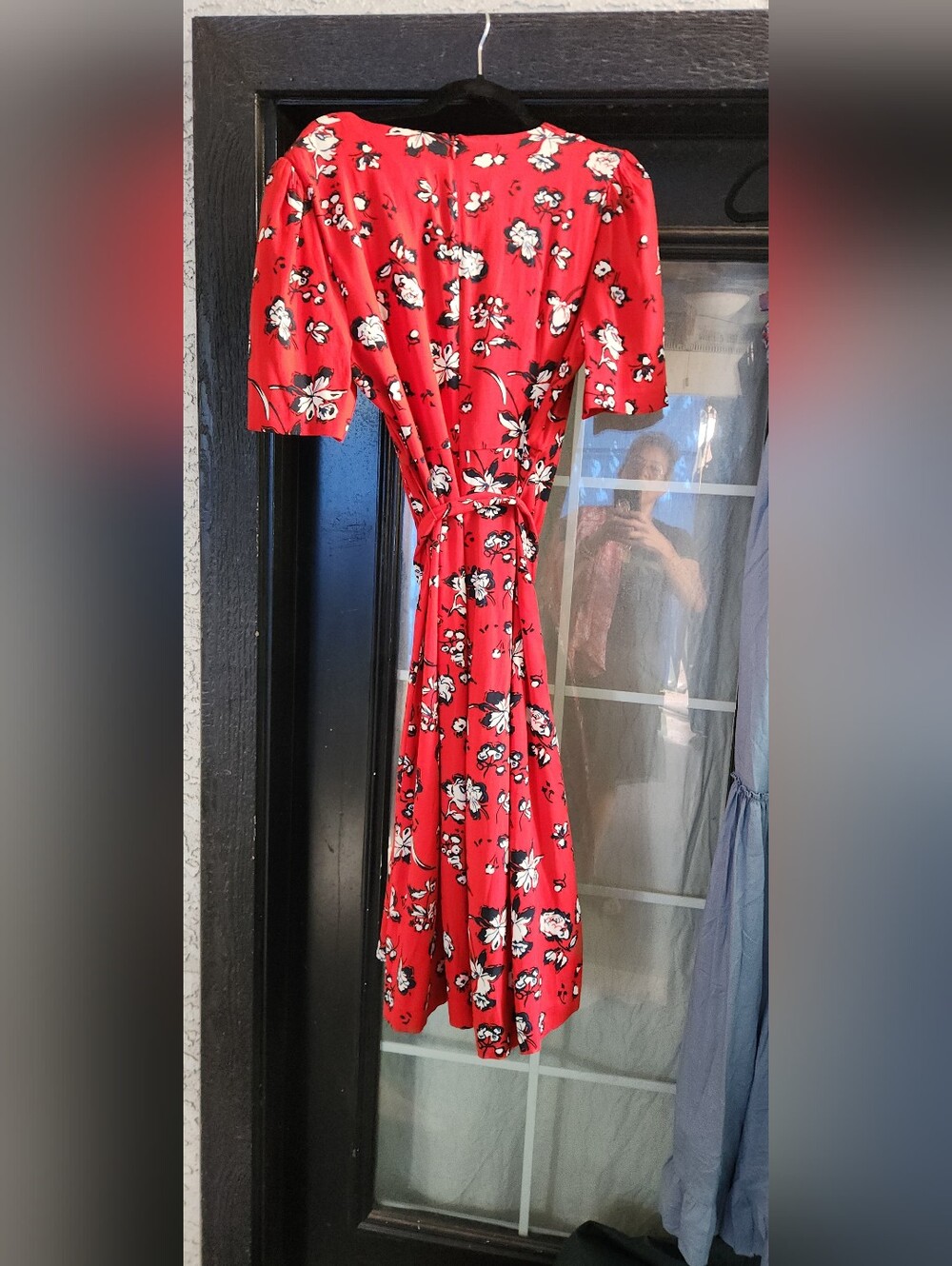 Veronica Beard Joia floral midi dress. - Picture 3 of 5